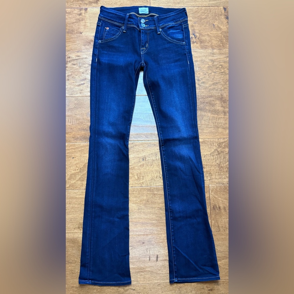 HUDSON Beth Baby Boot Jeans Size 25 Dark Wash NWOT USA Made